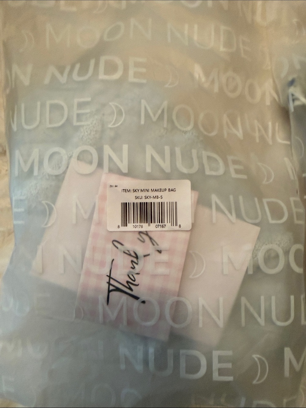 Moon Nude Sky Mini Makeup Bag - Picture 2 of 2